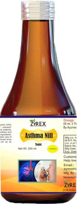 ZYREX ASTHMA NIL TONIC-400 ML-AN AYURVEDIC TONIC FOR ALL TYPES ASTHMA(Pack of 2, 400 ml)