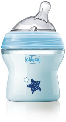 Chicco Natural feeding bottle - 150 ml(Blue)