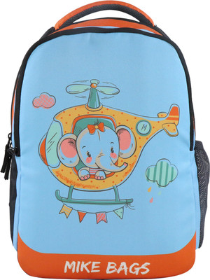 Mike Flying Elephant - Sky Blue 13 L Backpack(Blue)