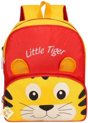 Frantic Kids Soft Cartoon Animal Velvet Plush School Backpack Bag for 2 to 5 Years Backpack(Red, 10 L)