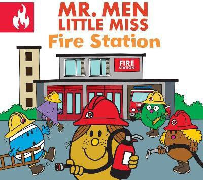 Mr. Men Little Miss Fire Station(English, Paperback, Hargreaves Adam)