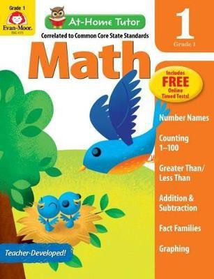 Math Skills, Grade 1 Workbook(English, Paperback, Evan-Moor Educational Publishers)