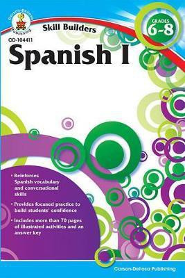 Spanish I, Grades 6 - 8 (Skill Builders), Grades 6 - 8(English, Paperback, unknown)