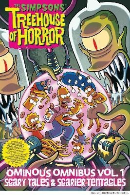 The Simpsons Treehouse of Horror Ominous Omnibus Vol. 1: Scary Tales & Scarier Tentacles(English, Hardcover, Groening Matt)