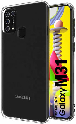 WOW Imagine Back Cover for Samsung Galaxy M31 Prime / M31 / F41 Shockproof Case |Crystal Clear Back Case(Transparent, Pack of: 1)