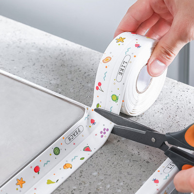 ActrovaX Single Sided Desktop Waterproof Sink Sealing Tape (Manual)(Multicolor)