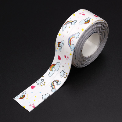 ActrovaX Single Sided Desktop Waterproof Sink Sealing Tape (Manual)(Multicolor)