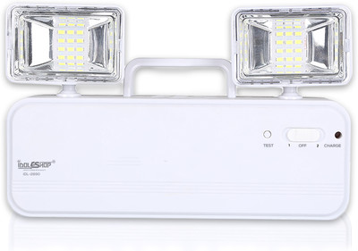 iDOLESHOP Portable 36 SMD Adjustable Dual Heads With 2200mAh Lithium Battery & 500 Lumens 15 hrs Torch Emergency Light(White)