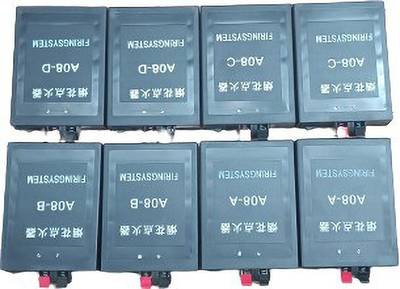 quality21 8 channel cold pyro firring machine (battery operated). Haze Machine Remote Controlled