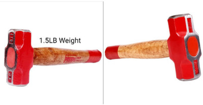 Garena Extra durability with wooden handle combo38 Sledge Hammer(1.5 kg)