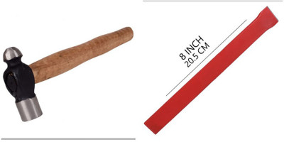 Garena Extra durability with wooden handle26 Ball Peen Hammer(1 kg)