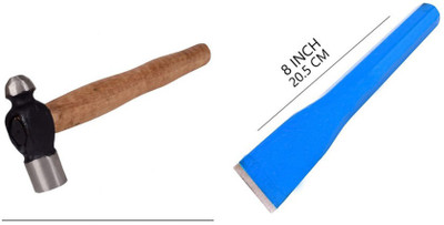 greengrow Combos of Sledge Hammer with Wooden Handle_34 Sledge Hammer(1 kg)