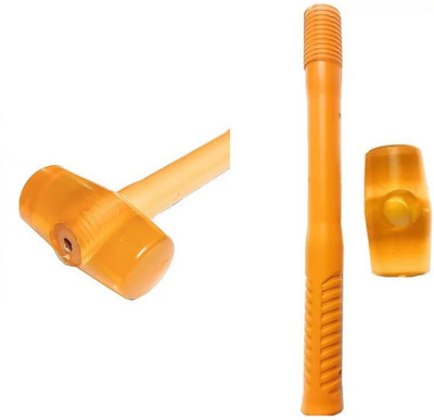 Garena Rubber Mallet hammer with no slip comfortable grip handle soft face hammer62 Mallet(1 kg)