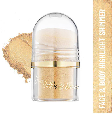 KAIASHA Body & Face Shimmer Highlighter For All Skin Type Highlighter(SUN GOLD)
