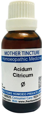 Jhactions Acidum Citricum Q Mother Tincture(30 ml)
