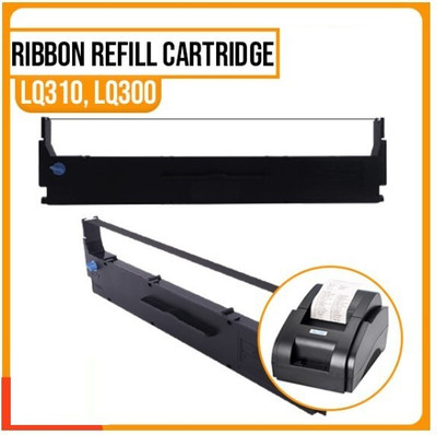 QUINK LX 310 / LQ 310 COMPATAILE Cartridge for USE in EPSON LX 310 , LQ 310 ( 2PIC ) Black Ink Cartridge