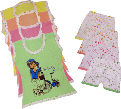 MPT.YOGI Baby Boys & Baby Girls Casual T-shirt Shorts(COLOR2)