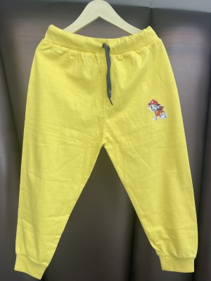 TINY TOON Track Pant For Boys & Girls(Yellow, Pack of 1)