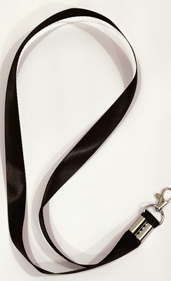 Dotpot Lanyards with Badge Clip with 24mm or 1 inch Lanyard(Black)