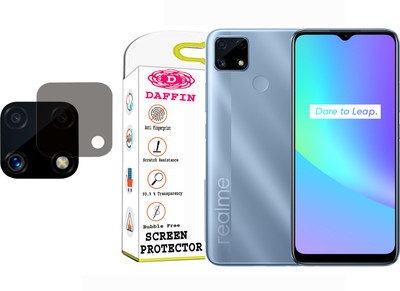 Daffin Back Camera Lens Glass Protector for Realme C25(Pack of: 1)