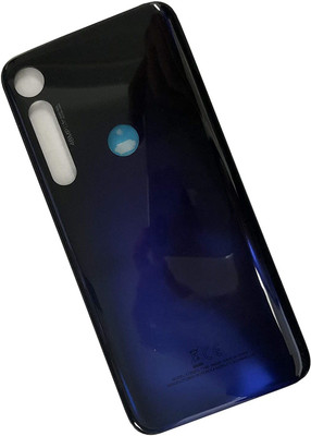 Spares4ever Motorola Moto One Macro Back Panel(Blue)