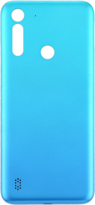 Spares4ever Motorola Moto G8 Power Lite Back Panel(Blue)