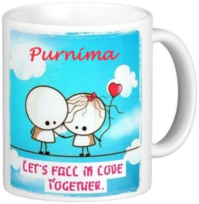 GNS Love Message for Purnima Romantic Quotes 133 Ceramic Coffee Mug(325 ml)