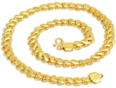 OFBOSMI Chain gold for man and boy Gold-plated Plated Alloy Chain