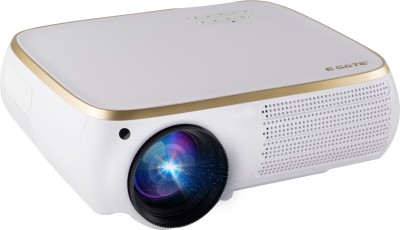 Egate L9 Pro-Max Full HD 1080p (7500 lm / 2 Speaker / Remote Controller) Projector(White)