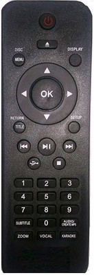 Ehop Compatible Remote Control for DVD Player 84 Philips Remote Controller(Black)