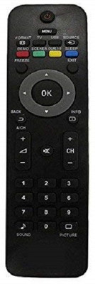 Ehop Compatible Remote Control for TV LCD LED TV Remote Control Philips Remote Controller(Black)