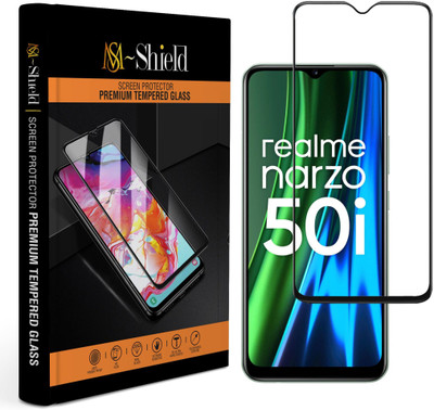 MS-Shield Edge To Edge Screen Guard for Realme Narzo 50i(Pack of 1)