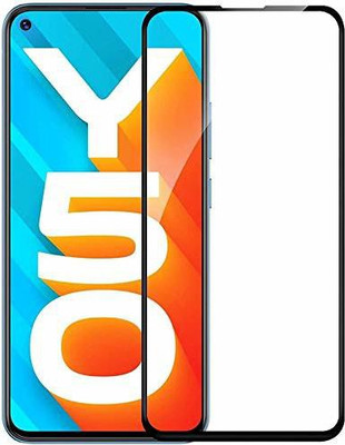 MR WIWU Edge To Edge Tempered Glass for Vivo Y50(Pack of 1)