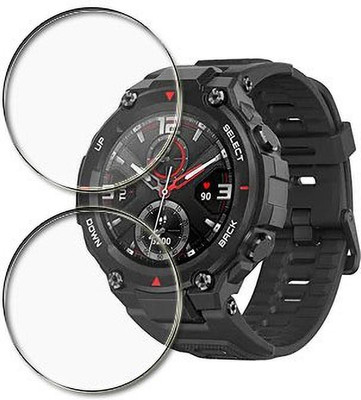tombik Impossible Screen Guard for Amazfit T-Rex 2 Smartwatch(Pack of 2)
