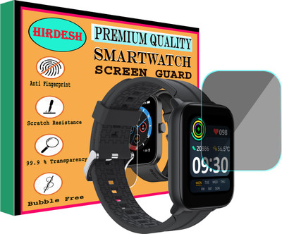 hirdesh Screen Guard for Realme TechLife Watch SZ100.(Pack of 1)