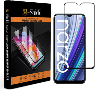 MS-Shield Tempered Glass Guard for Realme Narzo 30A(Pack of 1)