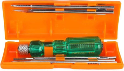 Handyhelpers C-812 Taparia screw Driver kit set Combination Screwdriver Set(Pack of 5)
