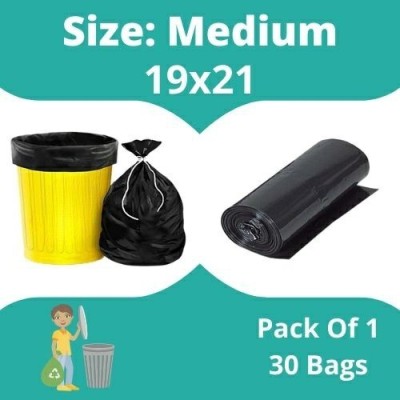 Mint-x Premium Quality Garbage Bag, Size: 19x21 Inches