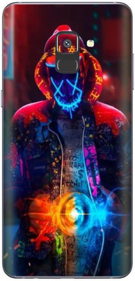 Toppings Samsung Galaxy A8+ (2018) Mobile Skin(Multicolor)