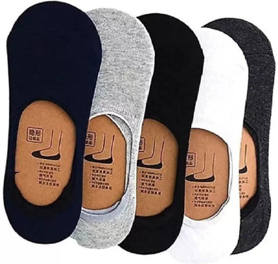 FATON Men Solid Low Cut(Pack of 4)