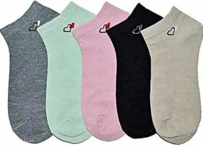 Sting Bee Women Low Cut(Pack of 5)