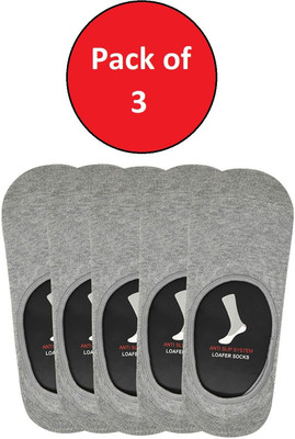 FATON Men Solid Low Cut(Pack of 3)