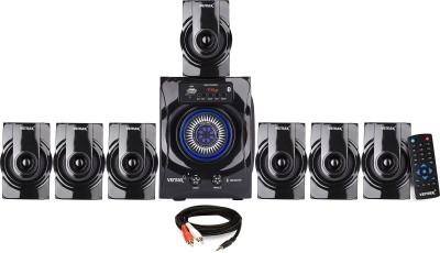 Vemax Mist 7.1 System with FM, AUX, USB, Bass & Treble Control 45 W Bluetooth Home Theatre(Black, 5.1 Channel)