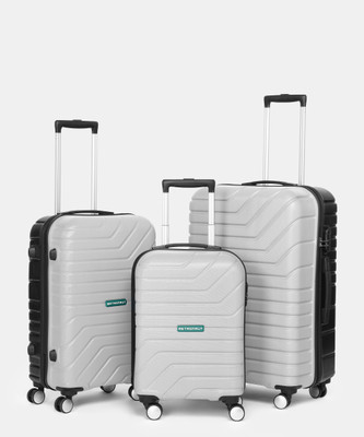 METRONAUT BENT- Dual Color-Combo Set( 30'+26'+22') Cabin & Check-in Set 4 Wheels - 30 inch