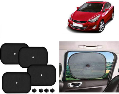 FINCOSTA Side Window Sun Shade For Hyundai Elantra(Black)