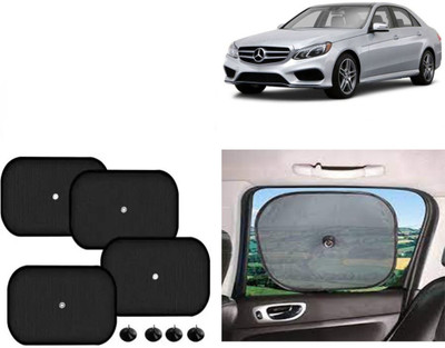 FINCOSTA Side Window Sun Shade For Mercedes Benz E350(Black)