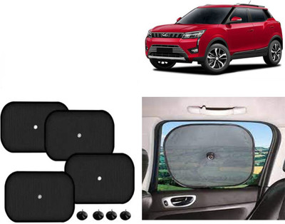 FINCOSTA Side Window Sun Shade For Mahindra XUV 300(Black)
