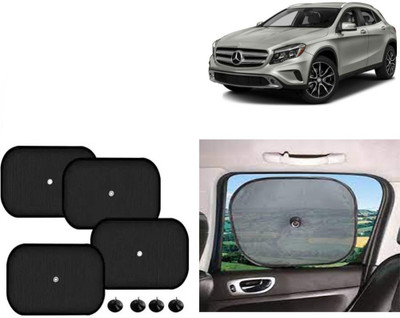 FINCOSTA Side Window Sun Shade For Mercedes Benz GLA-Class(Black)