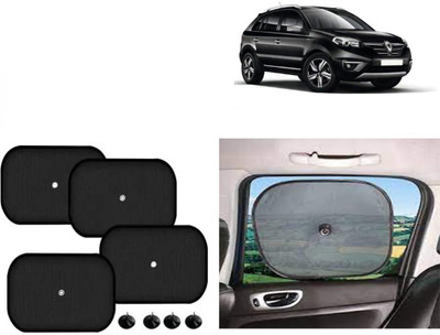 FINCOSTA Side Window Sun Shade For Renault Koleos(Black)