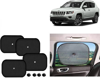 FINCOSTA Side Window Sun Shade For Land Rover Compass(Black)